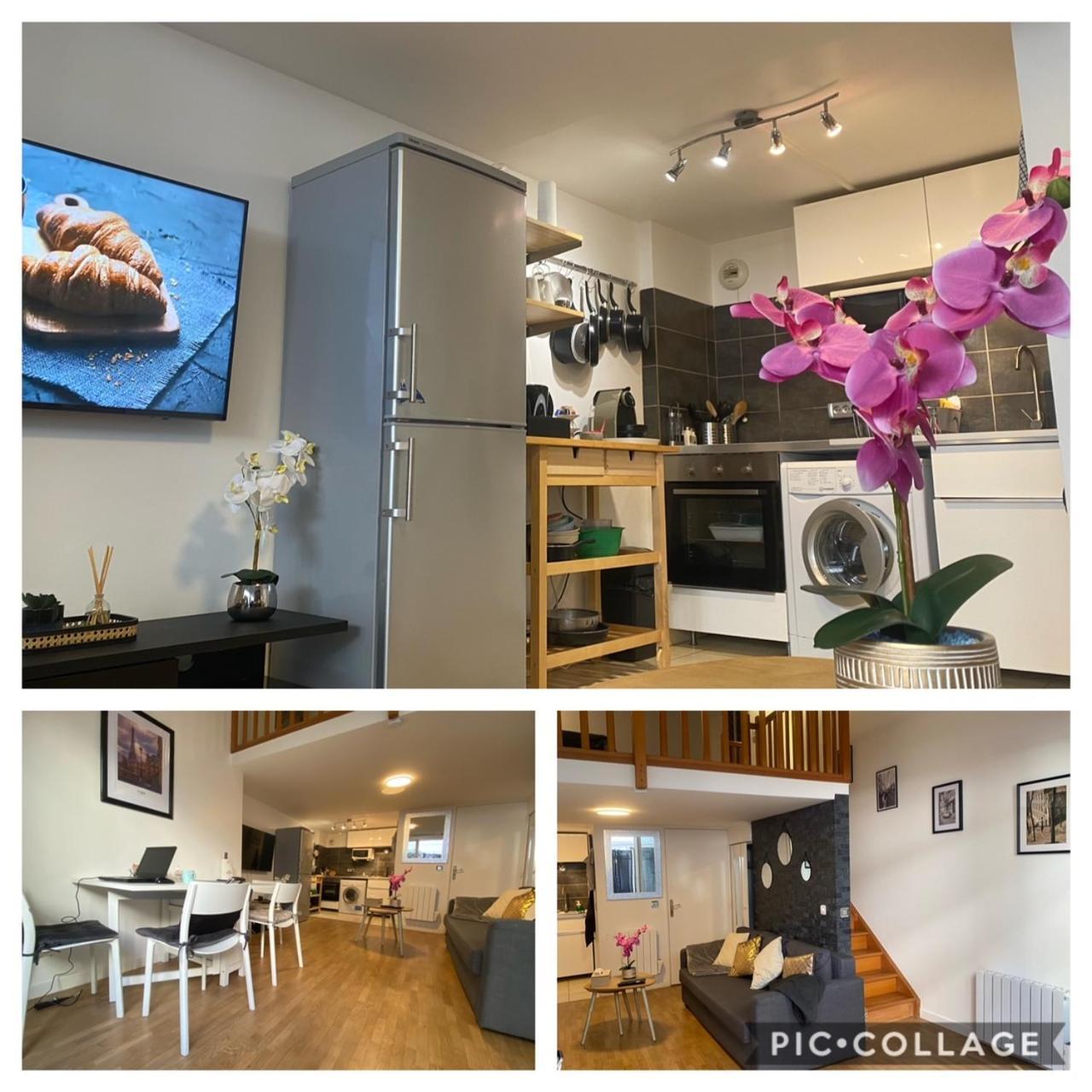 Magnifique Duplex 45 M2 Aux Portes De Paris Metro Barbara A 30mn Expo Porte De Versailles *